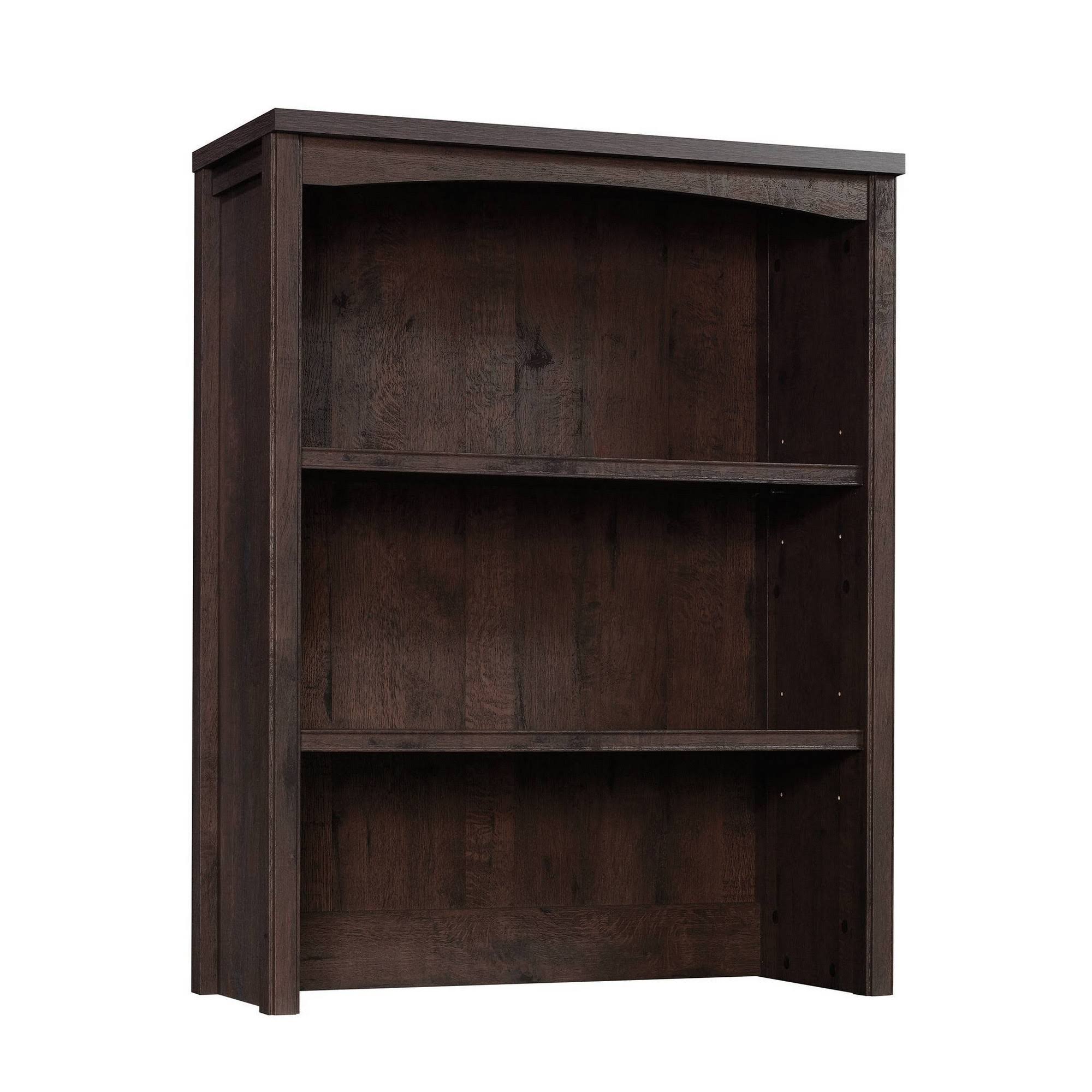 Coffee Oak Library Hutch L81813