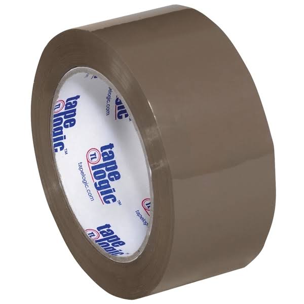 Economy Packing Tape Tan 2x22 x 110 Yard 36 Roll Case Z73238