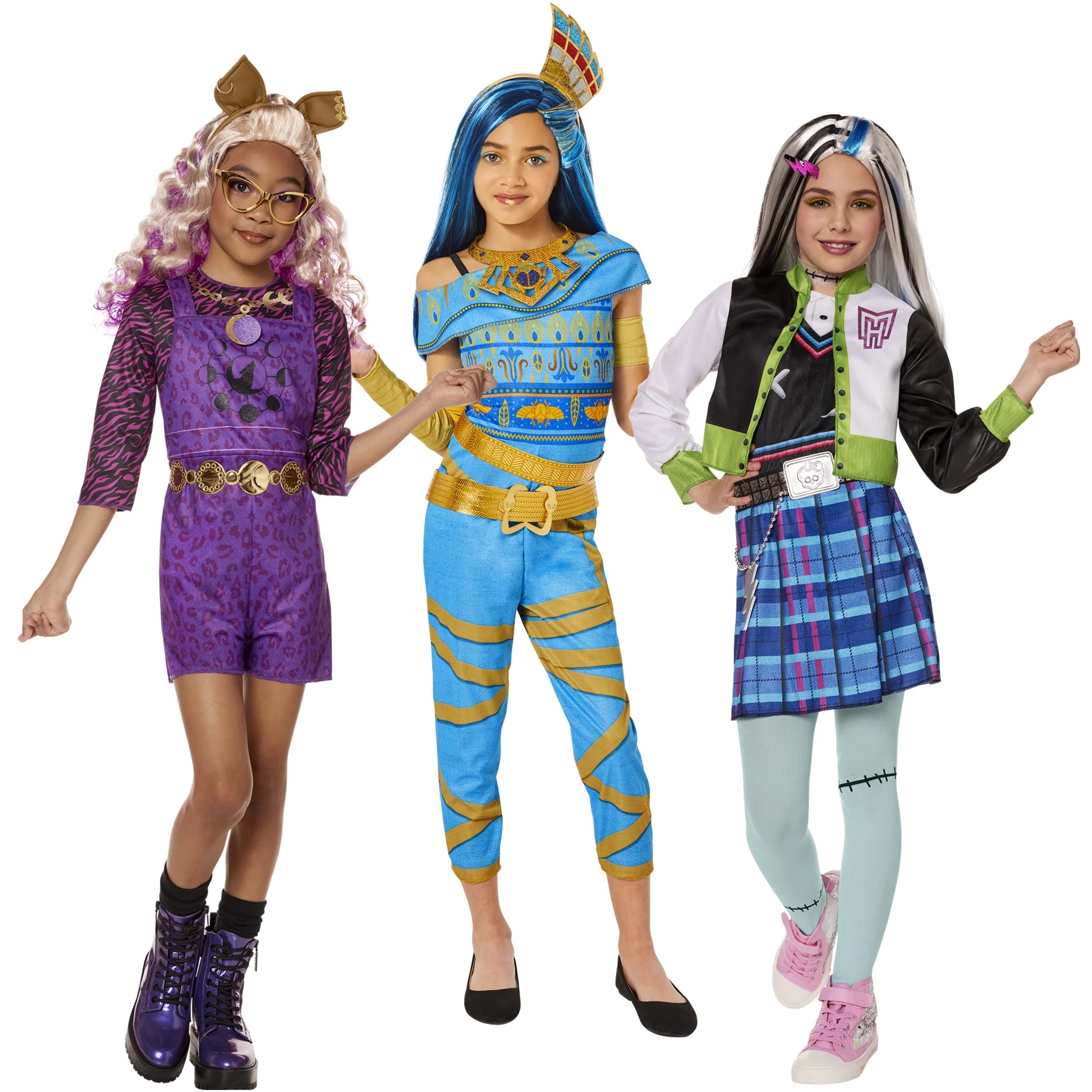 Halloween Costume Female, Child 4-10, Multi-Color H58714