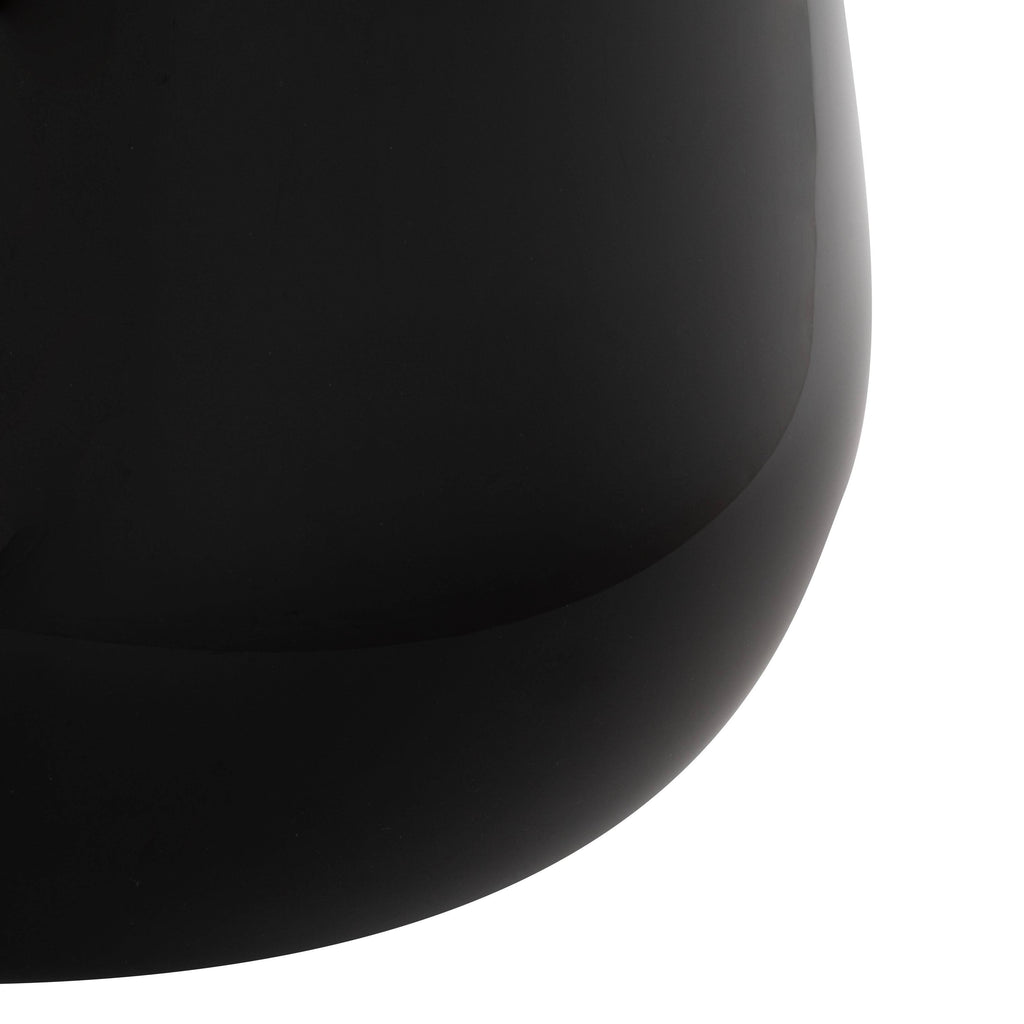 Black & Green Glass Base Table D977