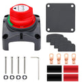 Battery Disconnect Switch, 12V 24V 48V, Pack of 2 W668742