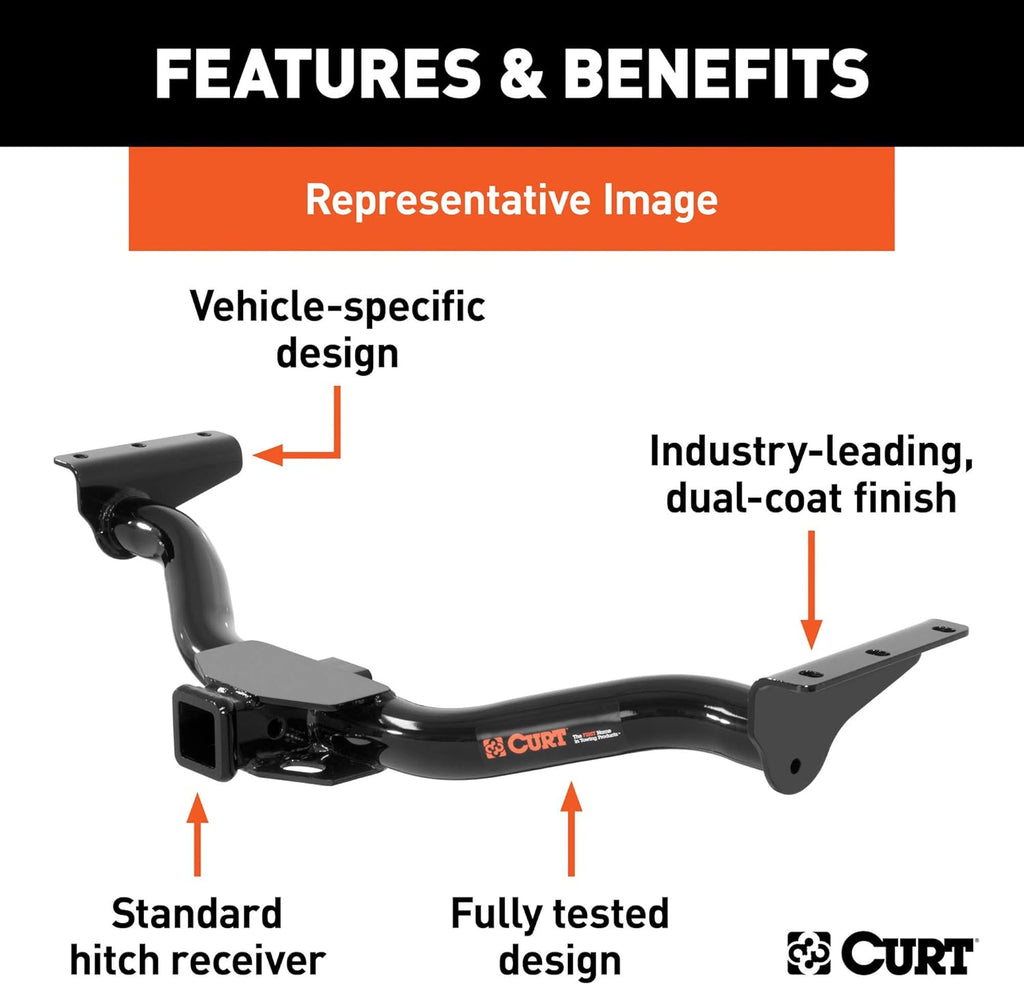 Class 3 Trailer Hitch, 2-Inch Receiver B8866