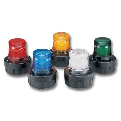 Amber LED Warning Light with Sound, 24Vdc T46576