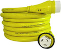 25FT 50 Amp NEMA SS2-50P to SS2-50R Shore Power Cord Extension R6755