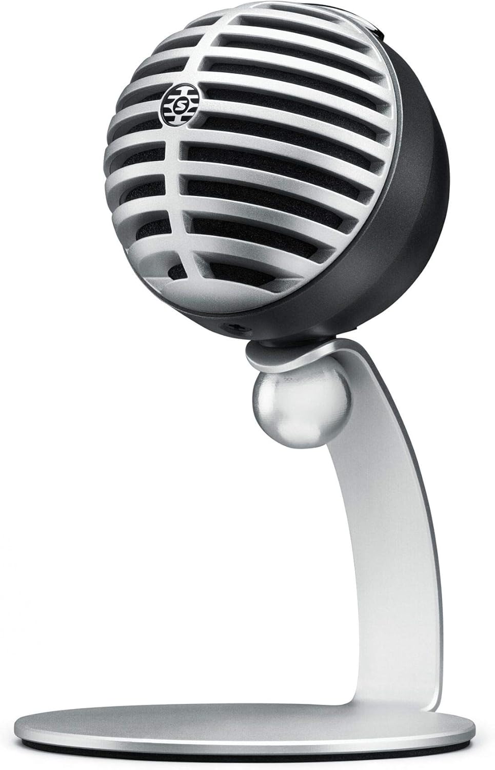Black Digital Condenser Microphone with USB and Lightning Cables Y848