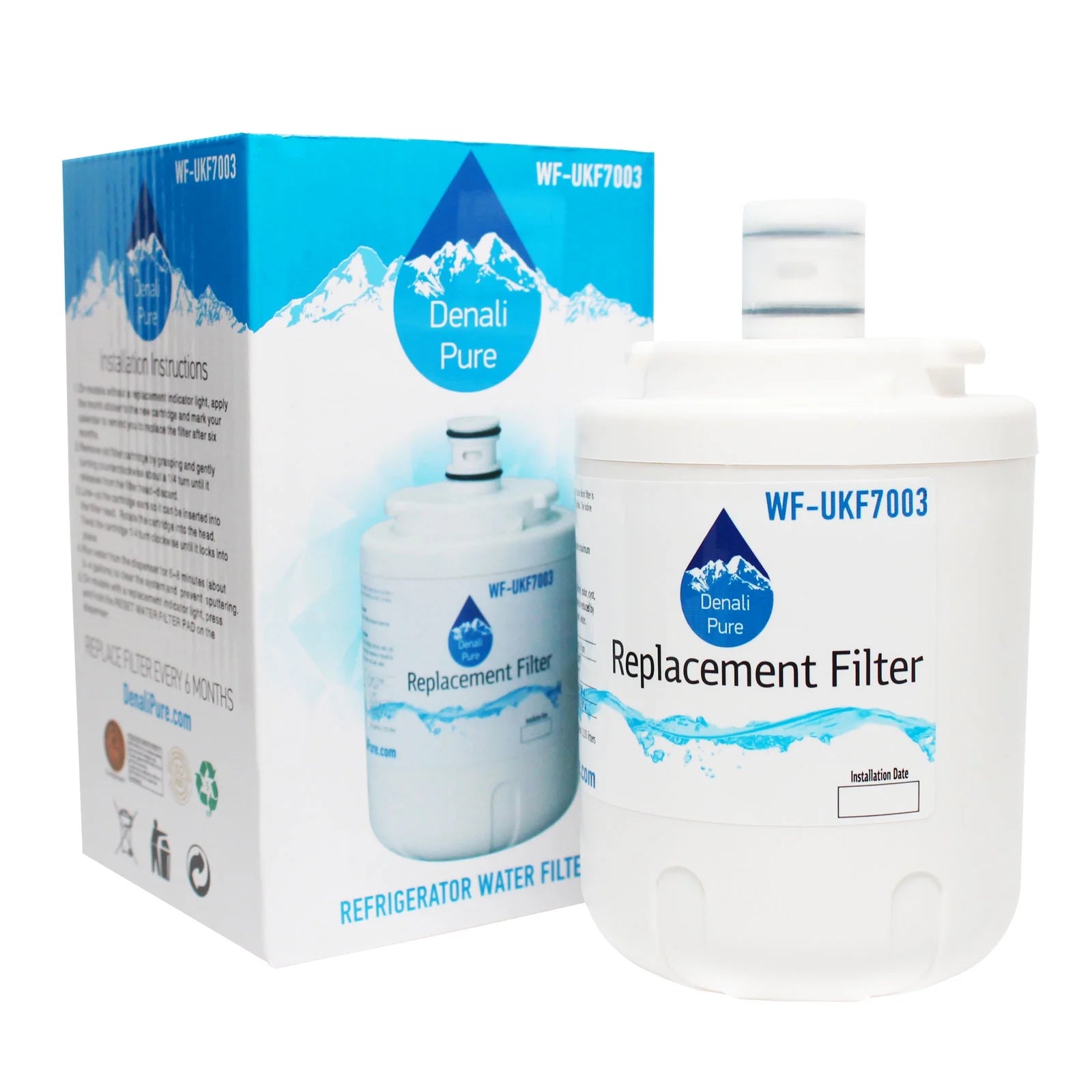 3-Pack Refrigerator Water Filter Cartridge F51974