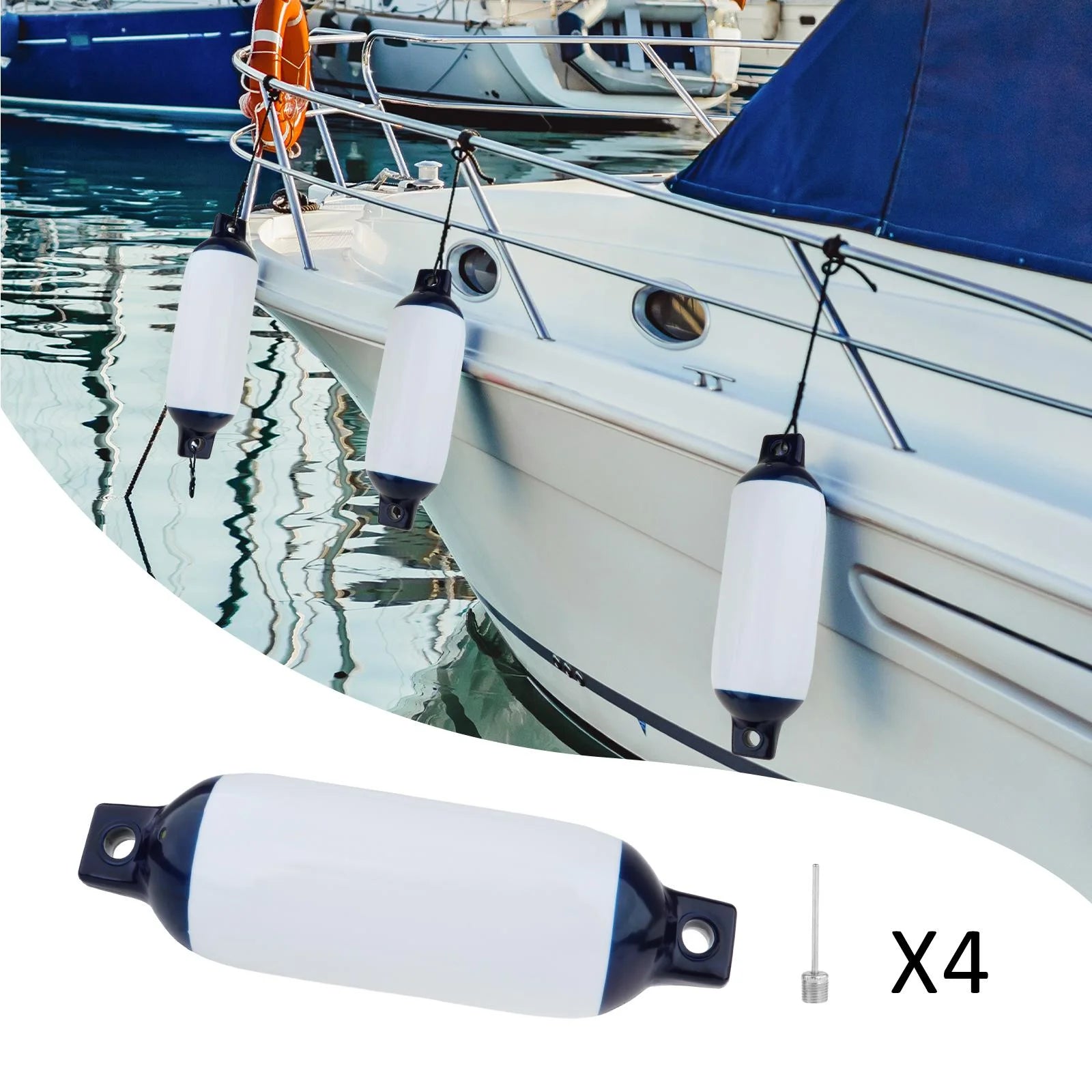 Boat Bumpers 3 Set Marine Buoys I2188