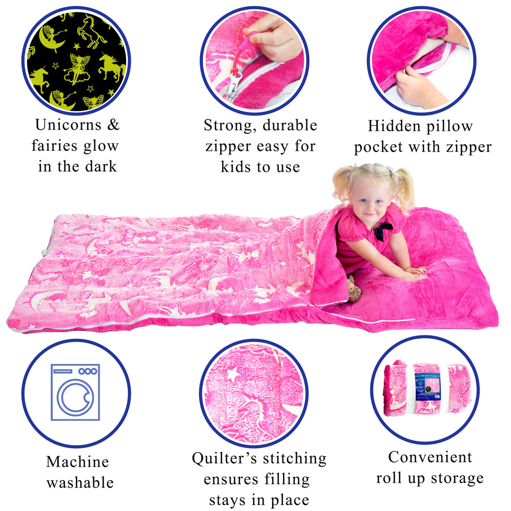 Glow in The Dark Sleeping Bag 66x30 in Z95127