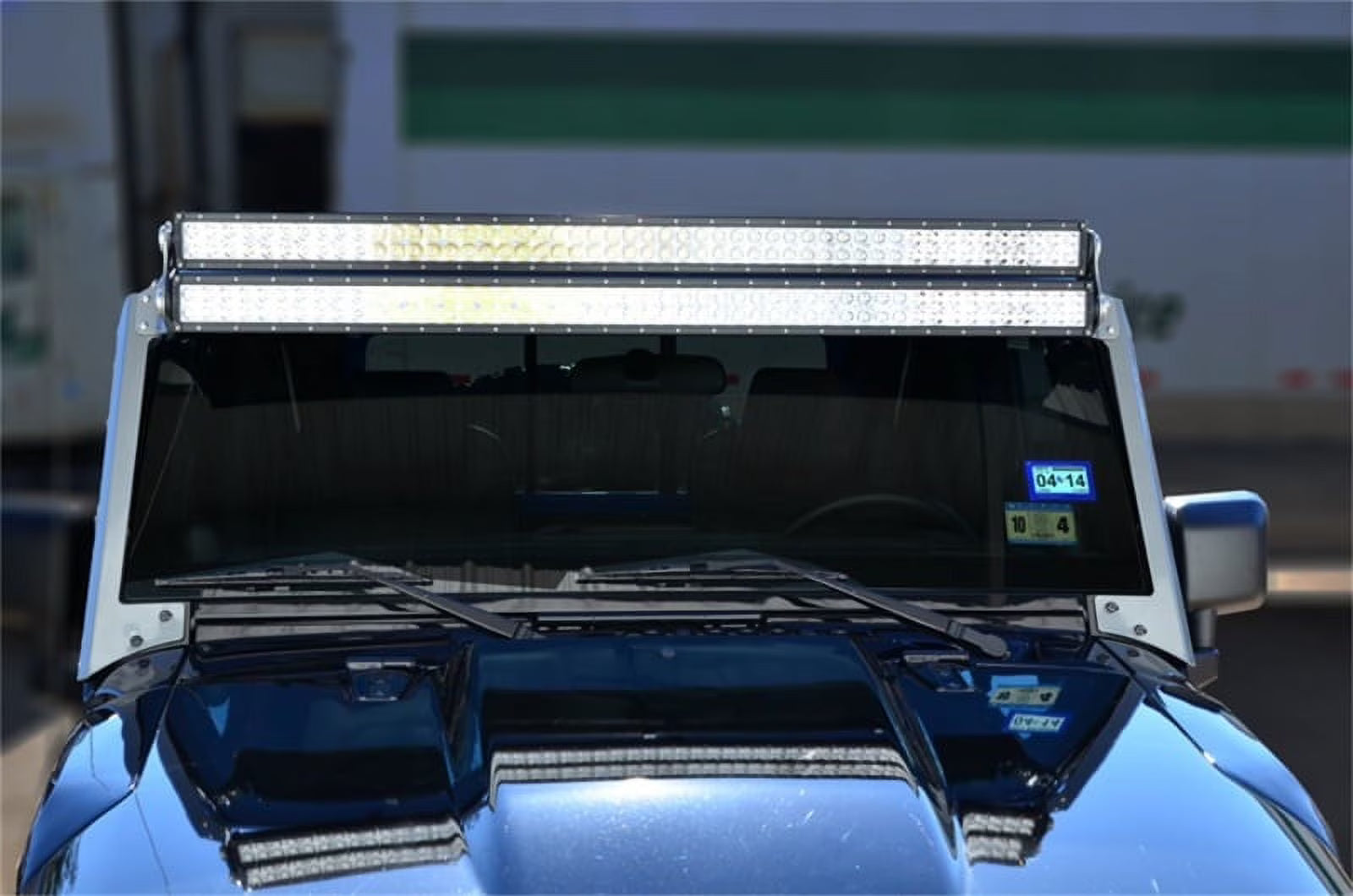 Textured Black Windshield Mount Led Light Bars Z838