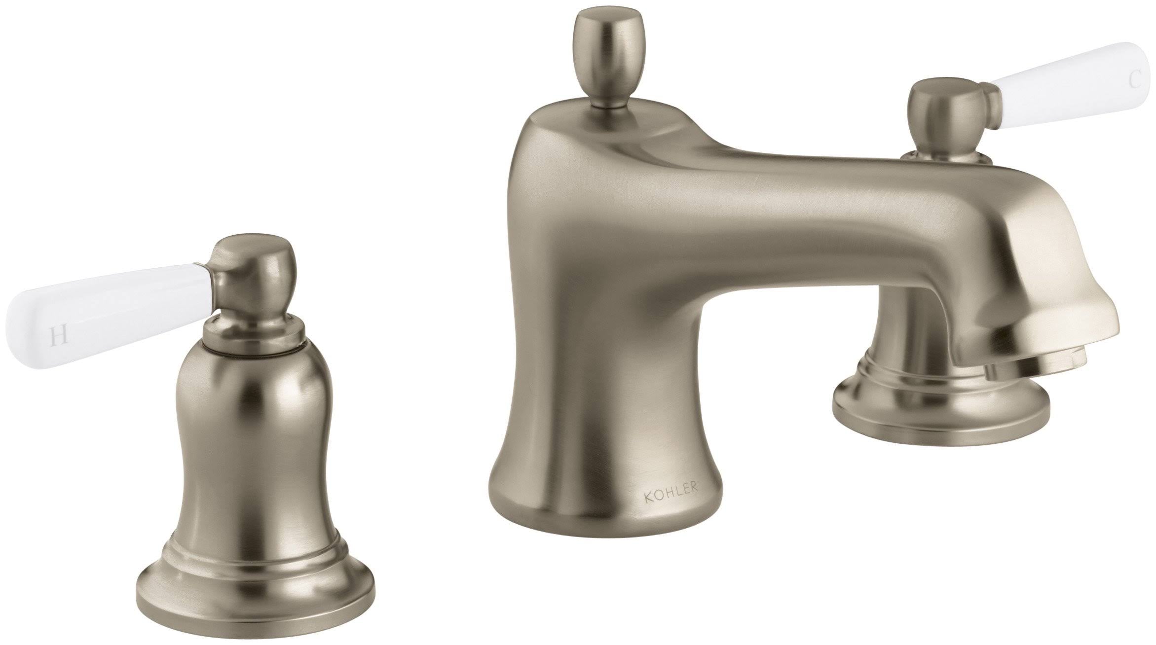 Brushed Bronze Deck Mount Bath Faucet Trim V353