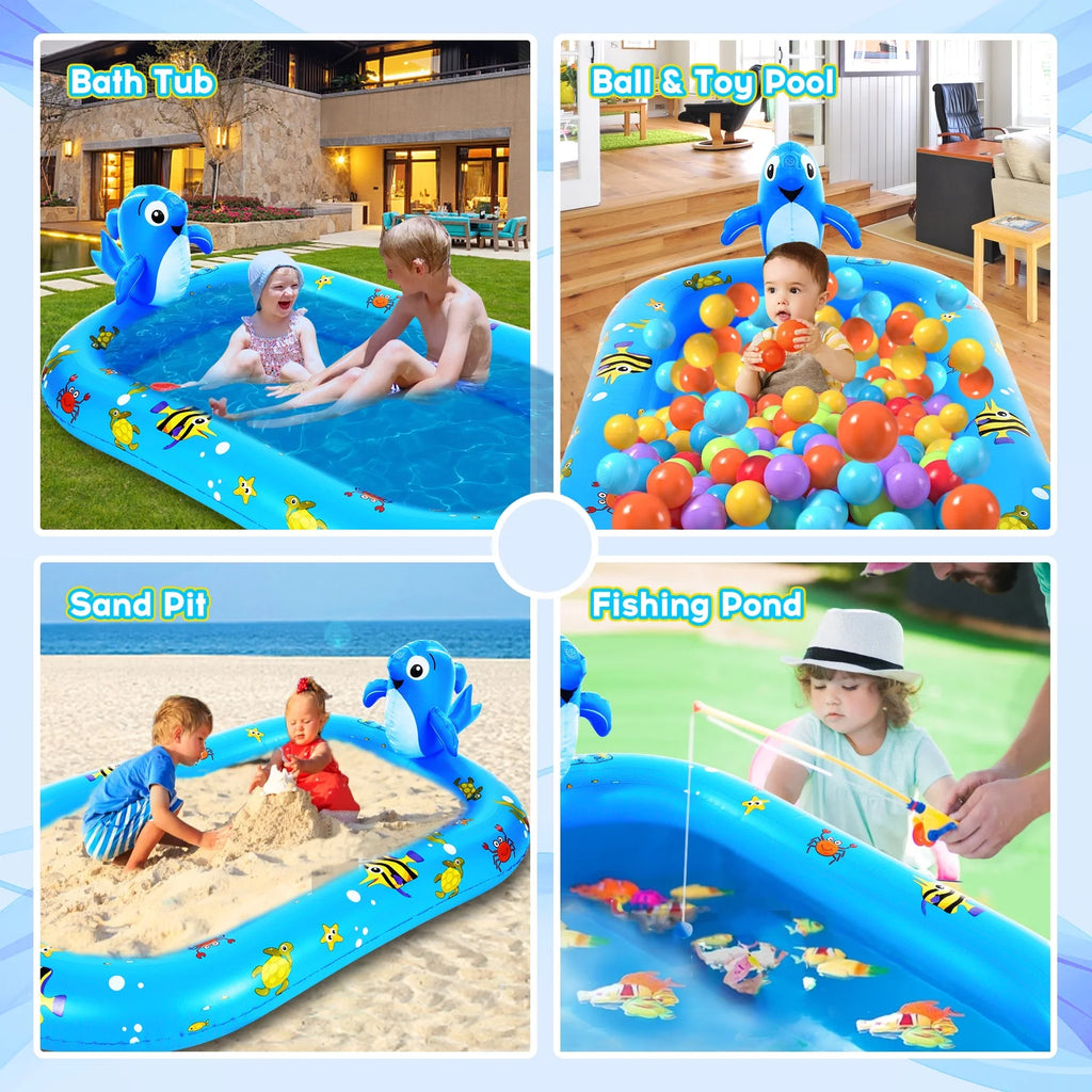 Inflatable Sprinkler Pool O66343