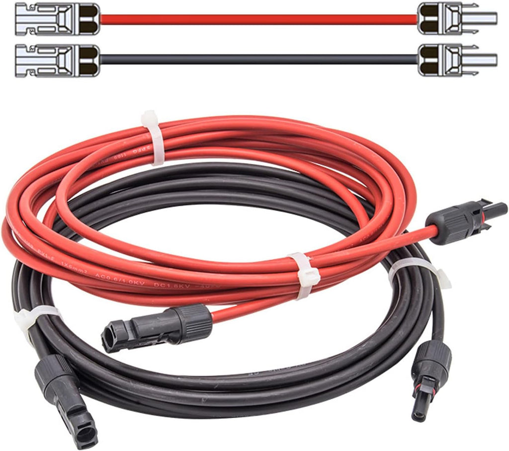12 AWG Solar Extension Cable 3 Feet 2 PC O2272