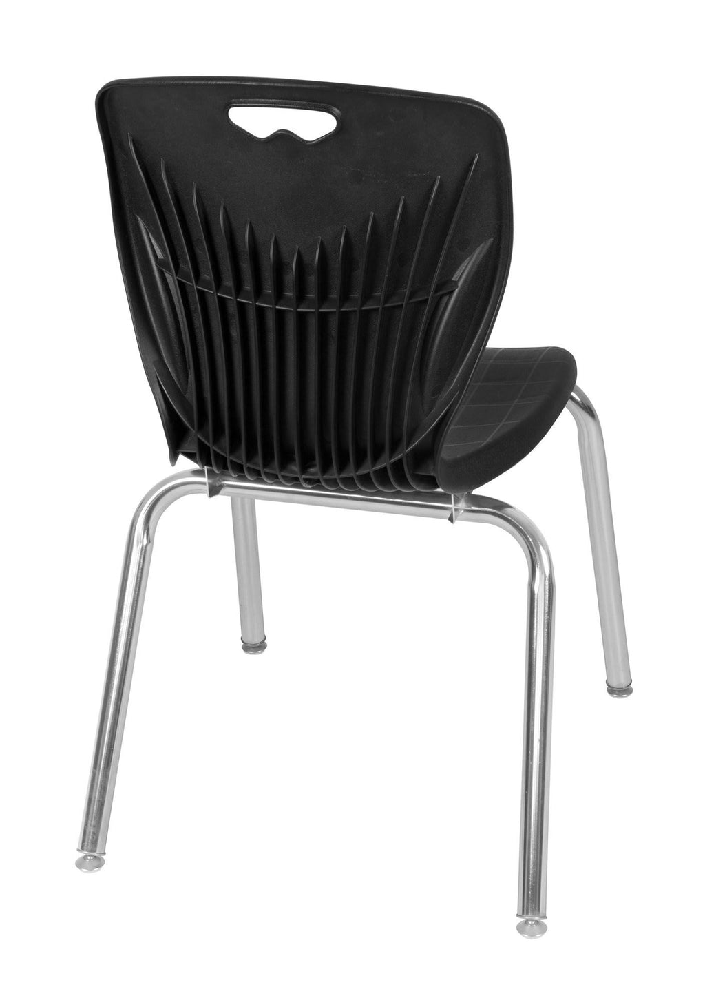 Height Adjustable Classroom Table with 2 Stack Chairs H642589