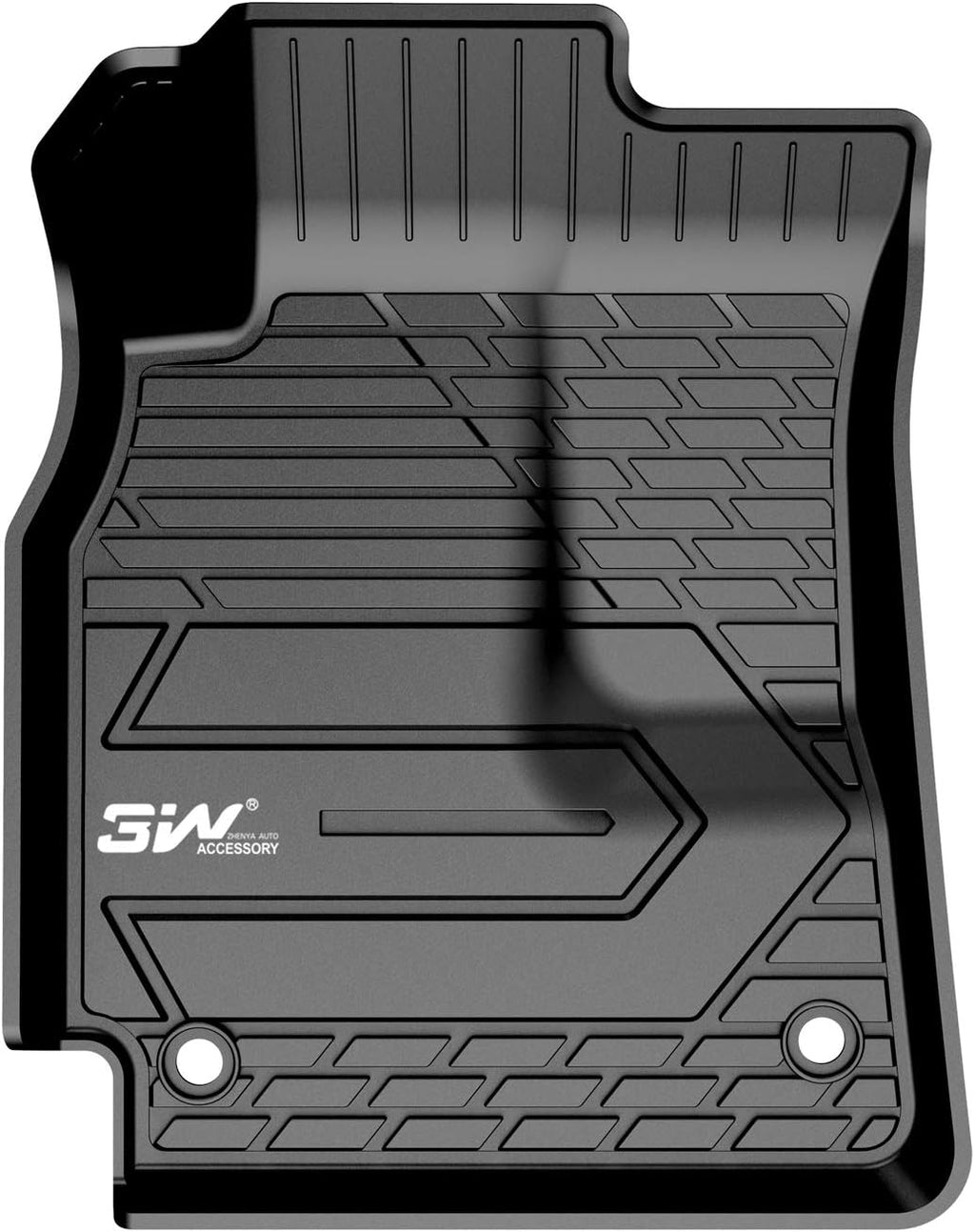 Black TPE All Weather Floor Liner Full Set Car Liners G281726