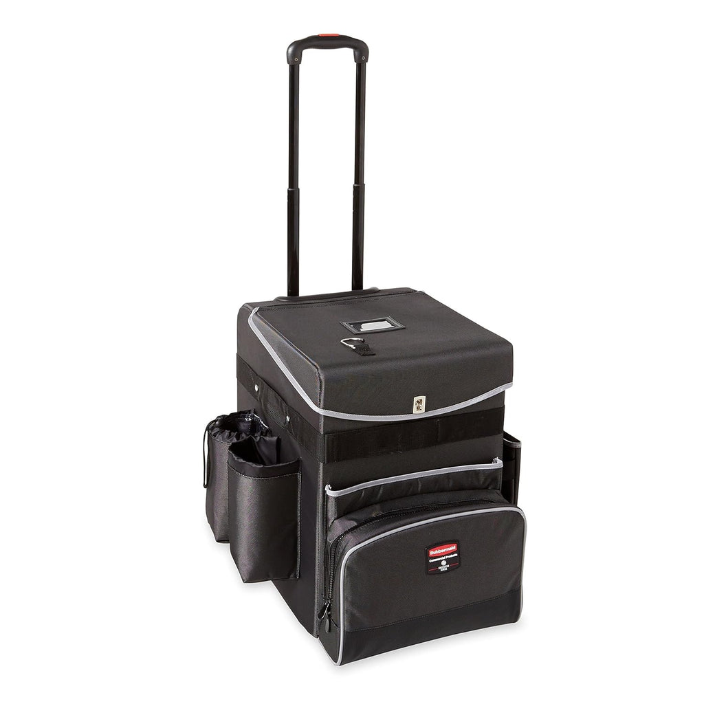 Executive Janitorial Housekeeping Quick Cart, Medium, Dark Gray X934061