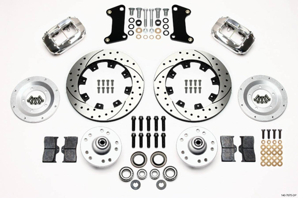 Forged Dynalite Front Kit 12.19in Drilled Polished Q891770
