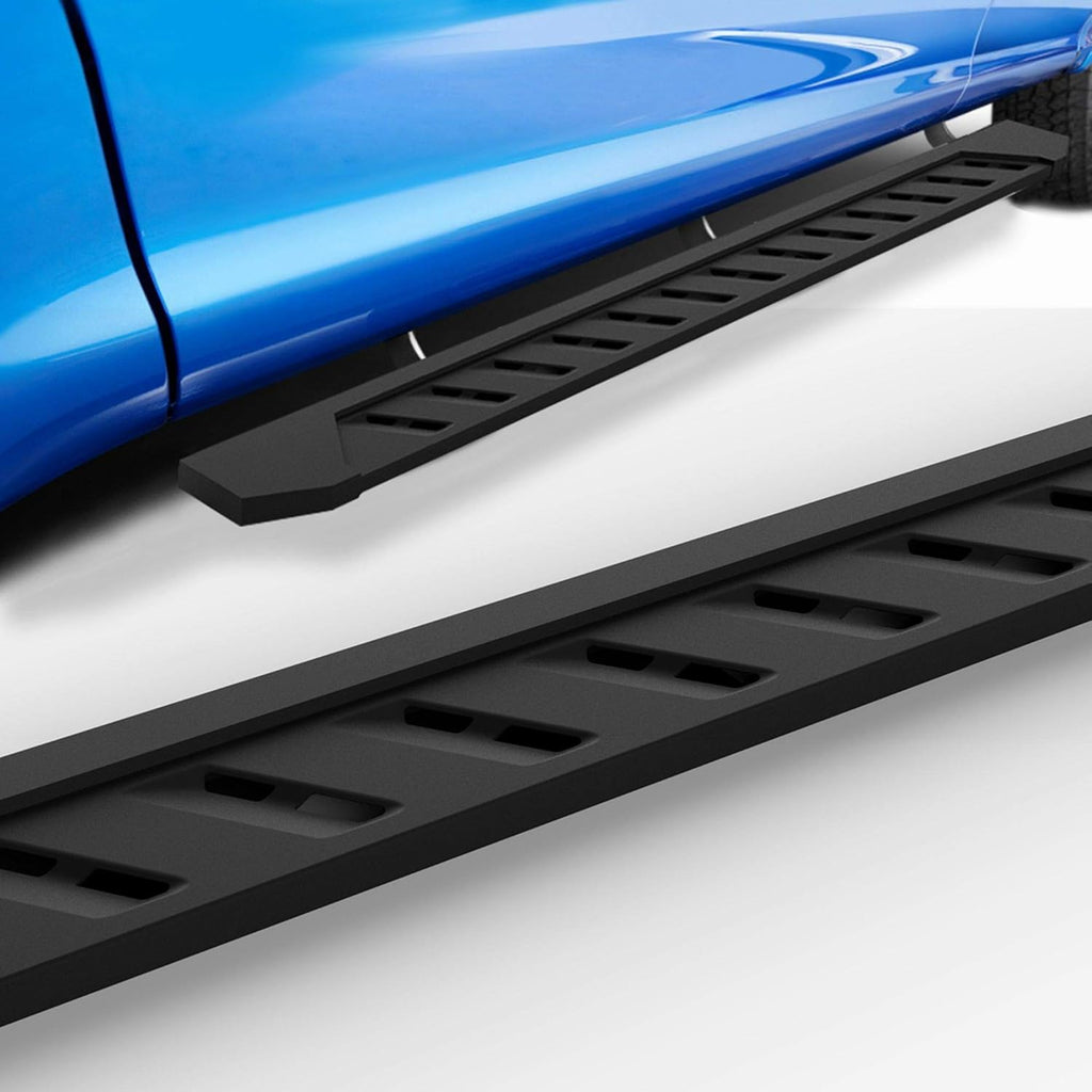 7 inch Black Heavy Duty Running Board Side Step Nerf Bar J5148