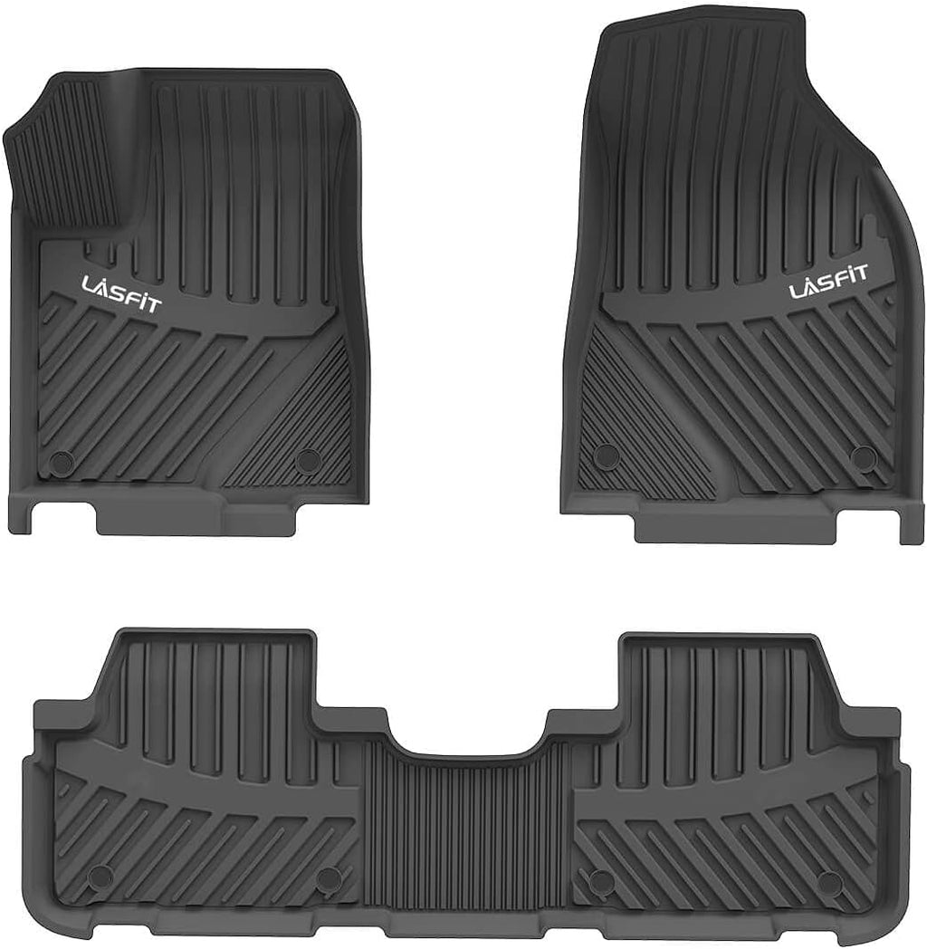 Black TPE Car Floor Mats for Toyota Highlander P534