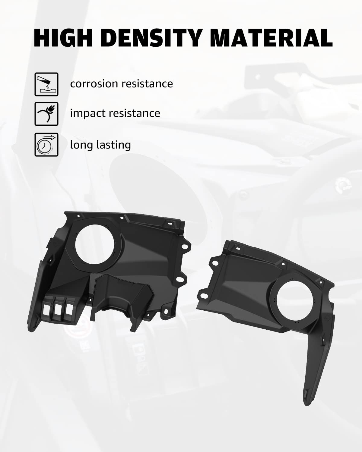 6.5 inch Speaker Enclosure Panels for Can Am Maverick X3 / X3 Max O504