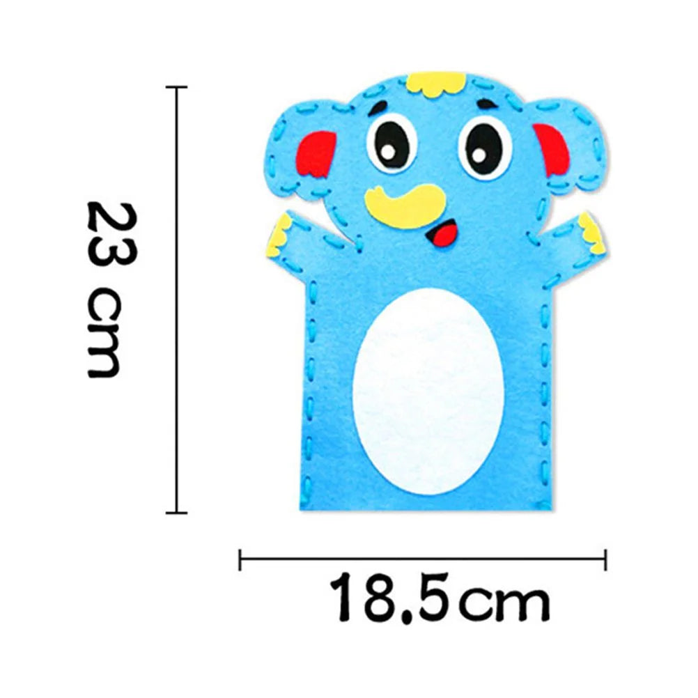 8PCS Creative DIY Handmade Doll Making Kit Fabric Weaving Educational Toys N36186