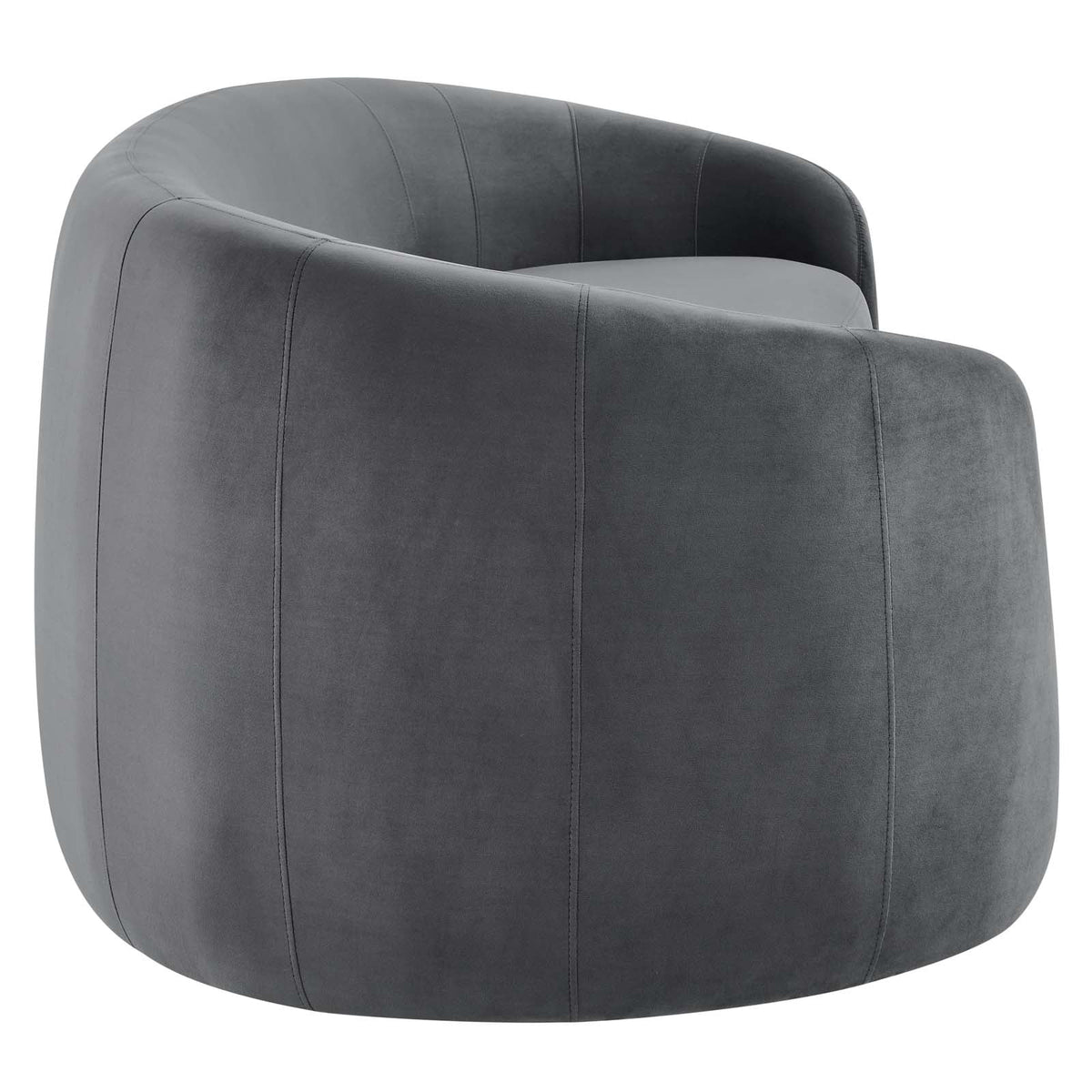 Gray Performance Velvet Sofa D6952