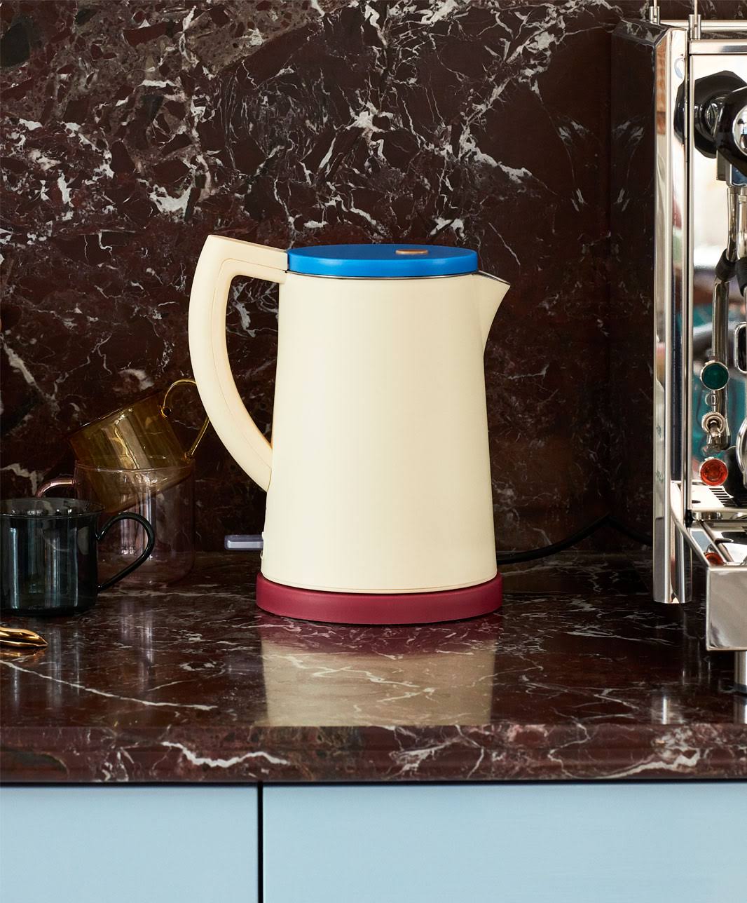 Stainless Steel Yellow Kettle L909