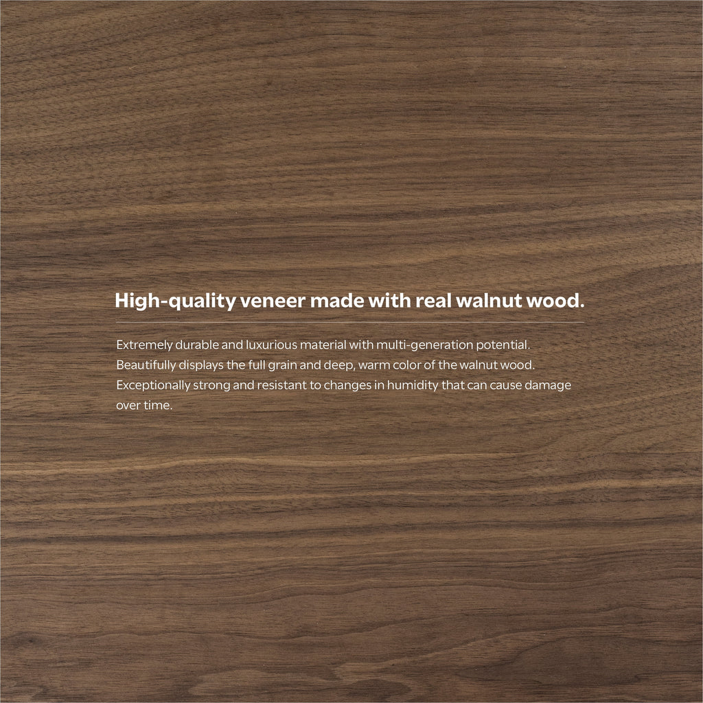Walnut Wood Rectangle Dining Table R87963