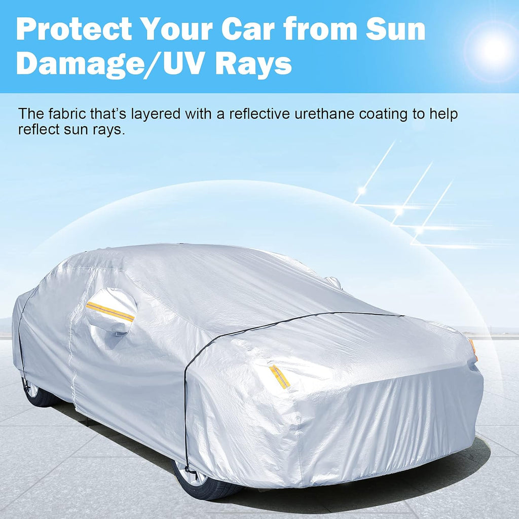 6-Layers Waterproof Car Covers E501