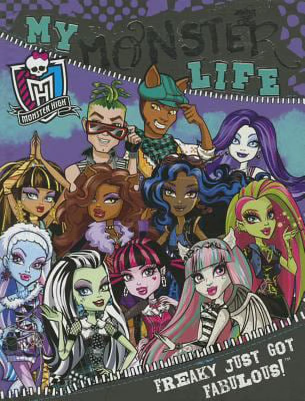 Monster High My Monster Life Hardcover X8649