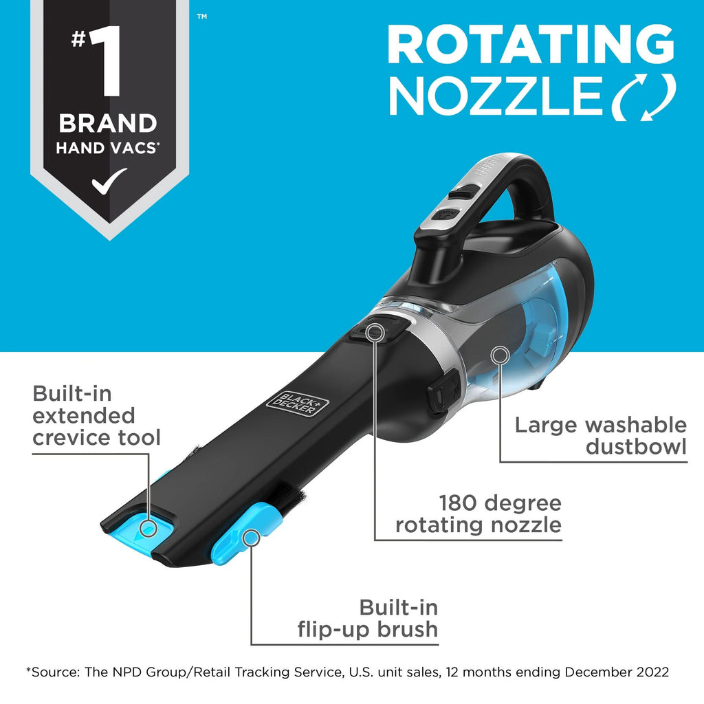 Black+Decker Swivel Dustbuster Handheld Vacuum J78263