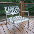 Cast Aluminum Deep-Seat Arm Chair P51310