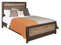 Brown Full Panel Bed P6399