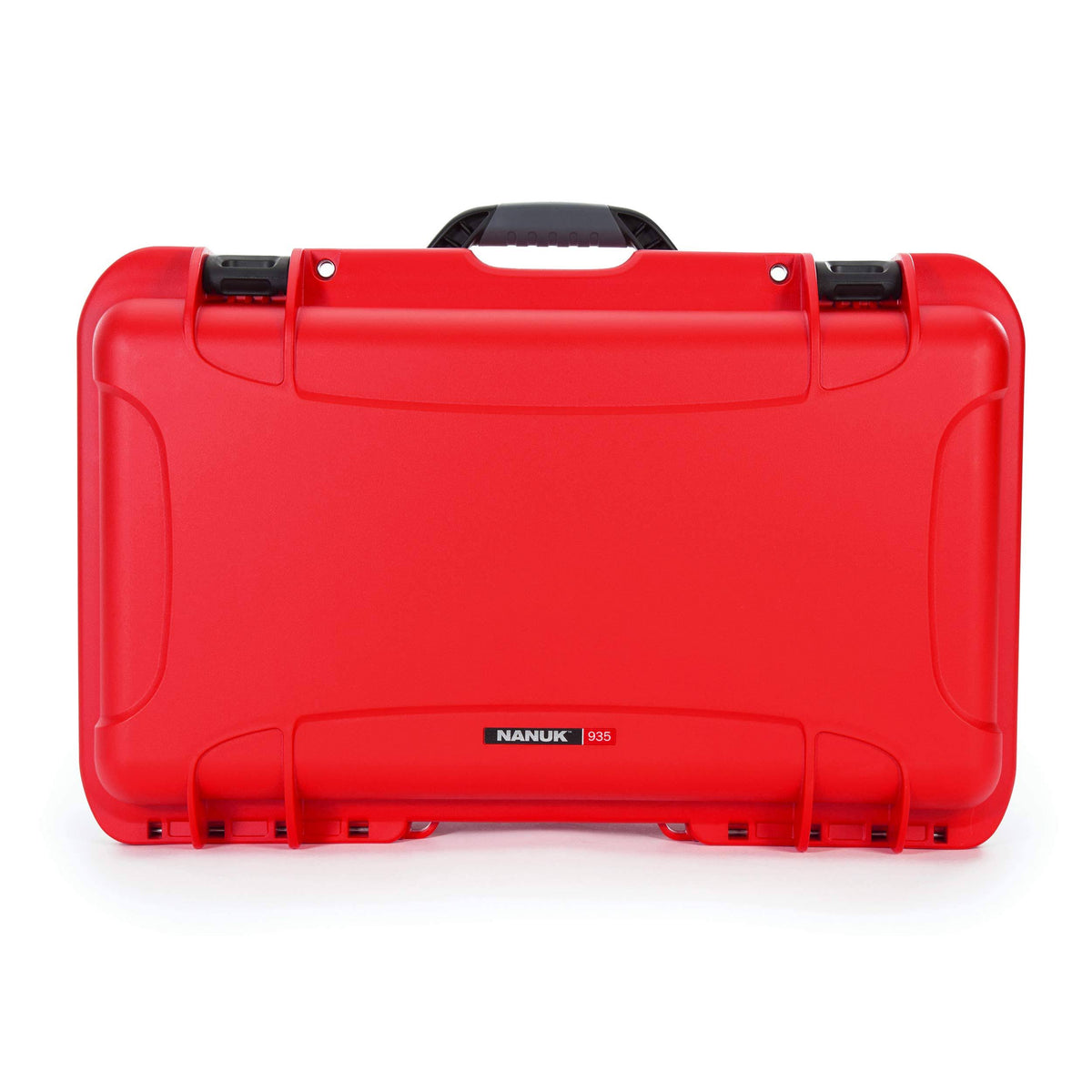 Red Waterproof Hard Case with Wheels S1293