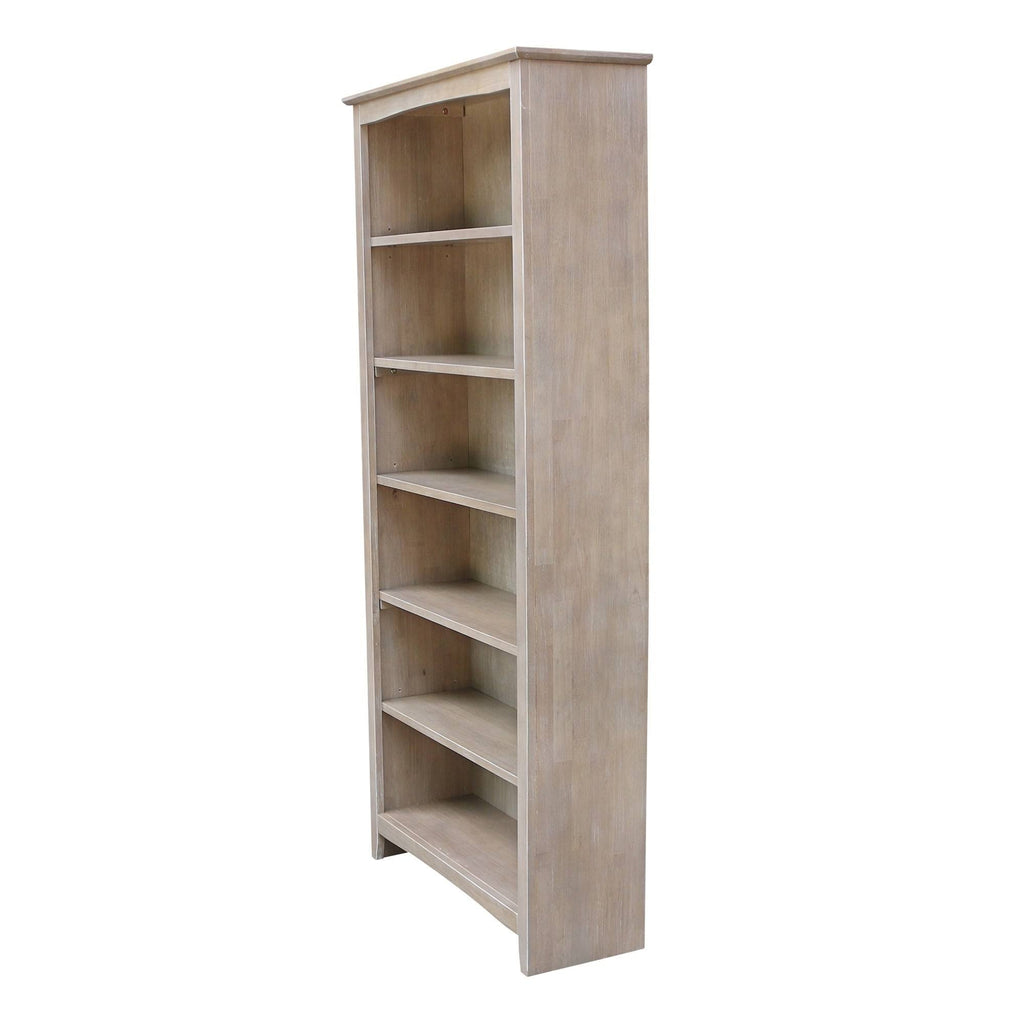 White Shaker Bookcase Y105