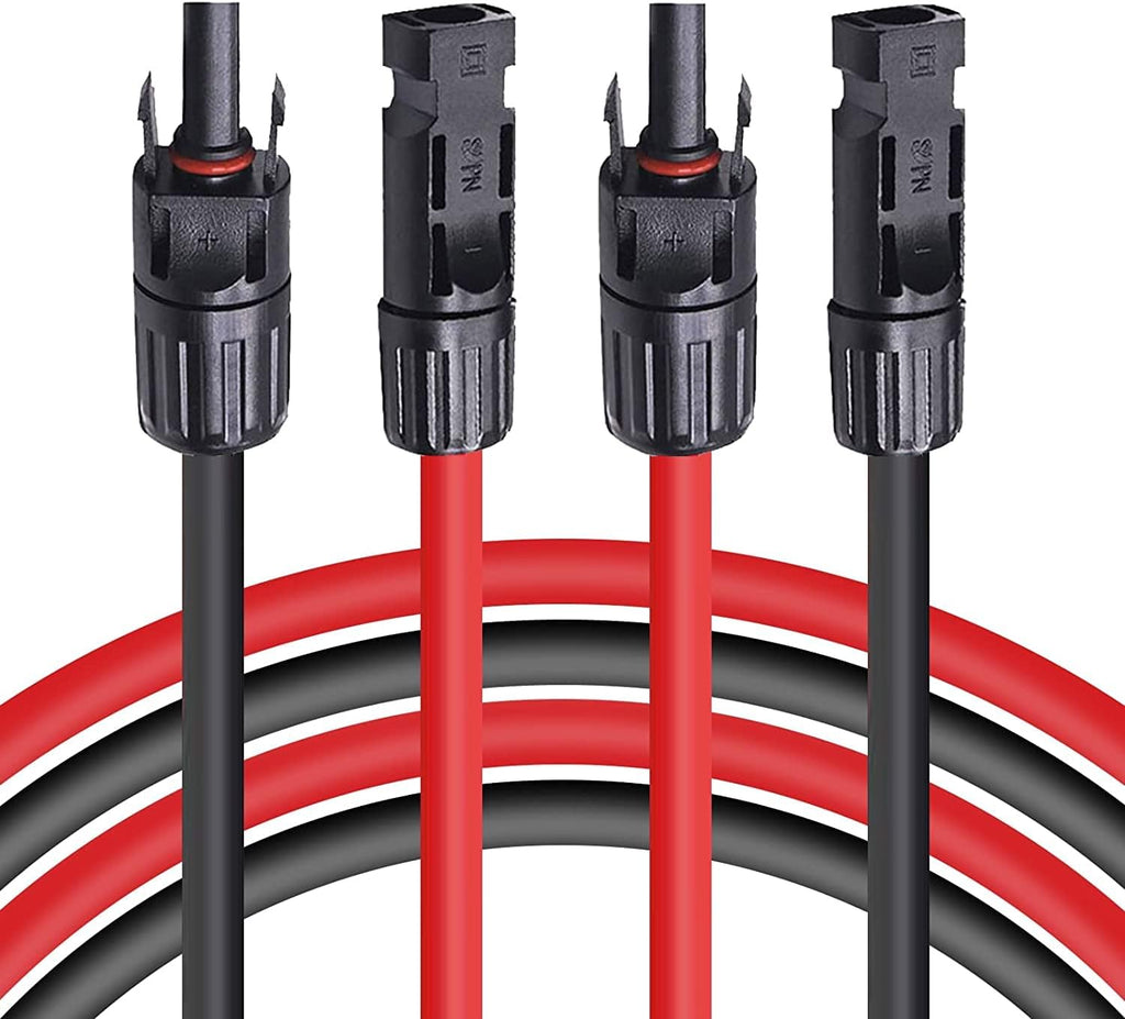 12 AWG Solar Extension Cable 3 Feet 2 PC O2272