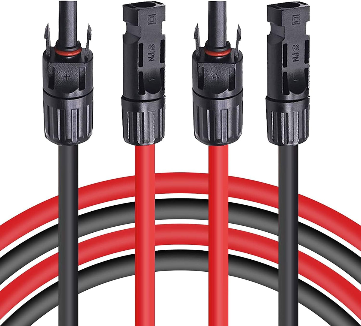 12 AWG Solar Extension Cable 3 Feet 2 PC O2272