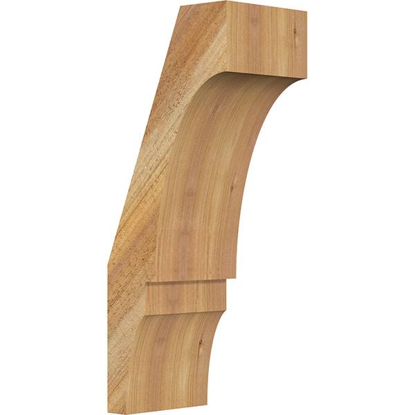 6x22W x 8x22D x 20x22H Balboa Rough Sawn Brace, Western Red Cedar O28103
