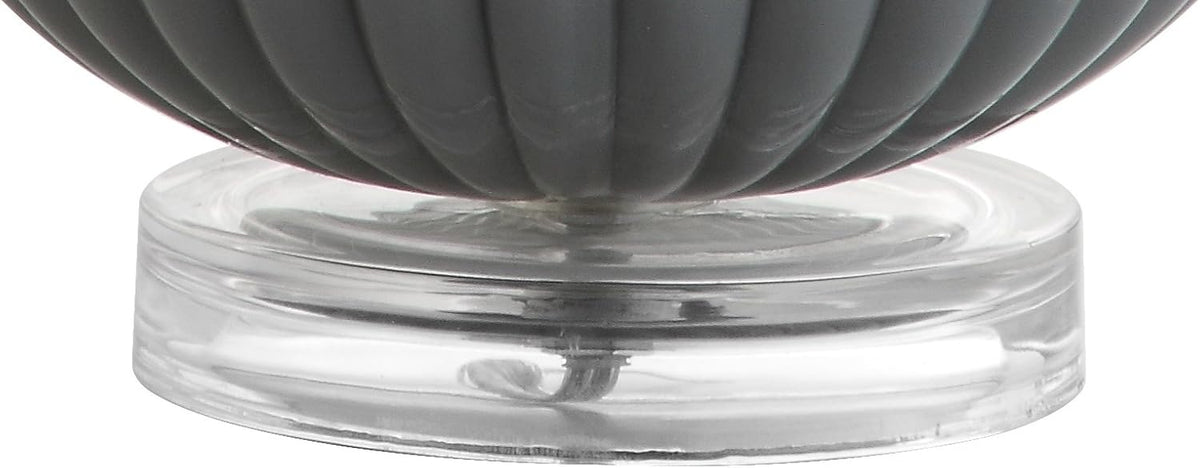Gray Glass and Lucite LED Table Lamp Z505549
