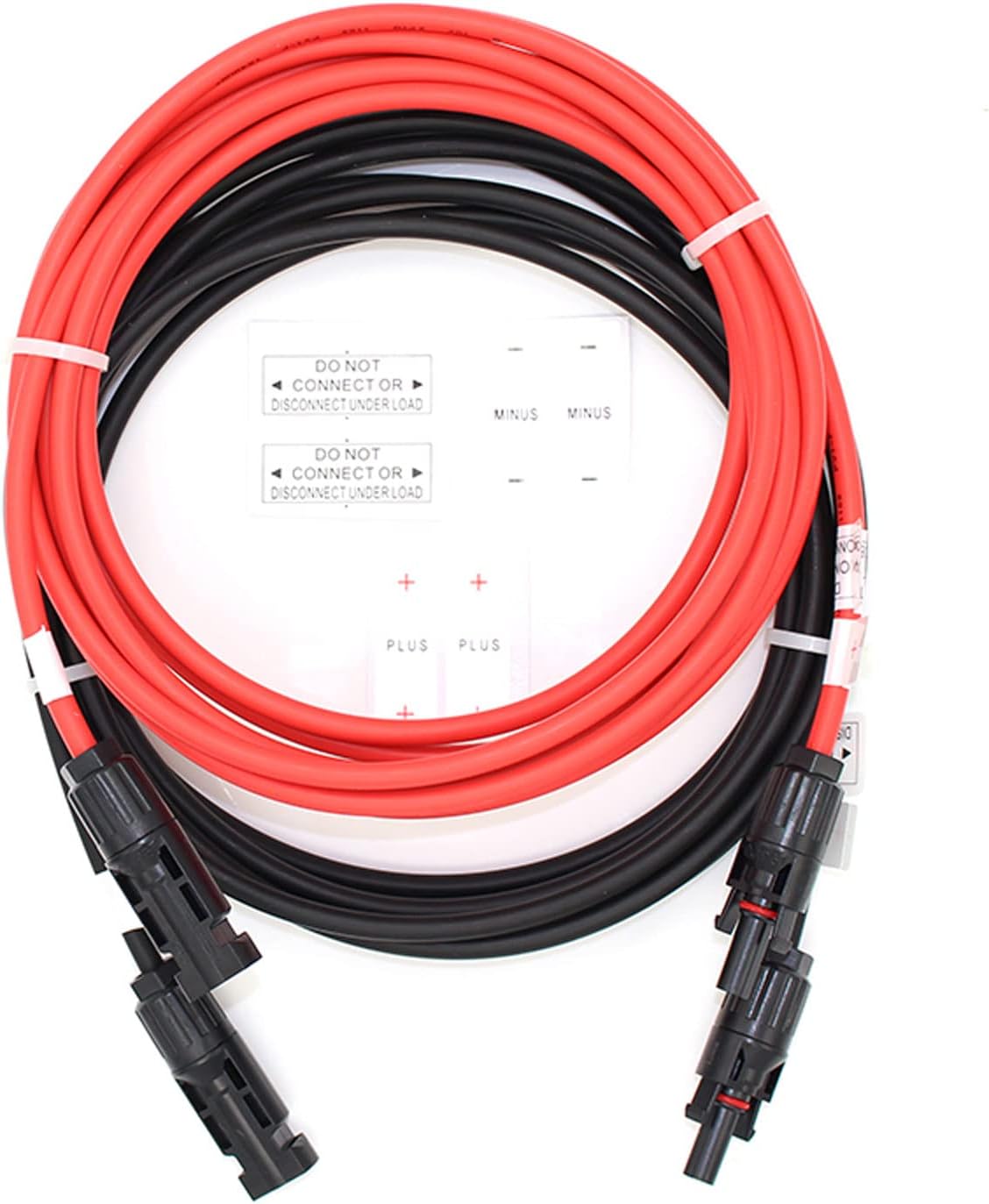 12 AWG Solar Extension Cable 3 Feet 2 PC O2272