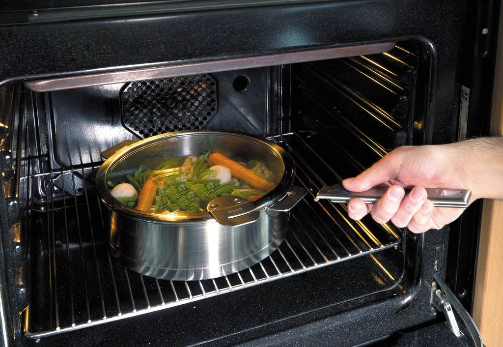 Stainless Steel 5.5 Quart Stewpan with Glass Lid G840552