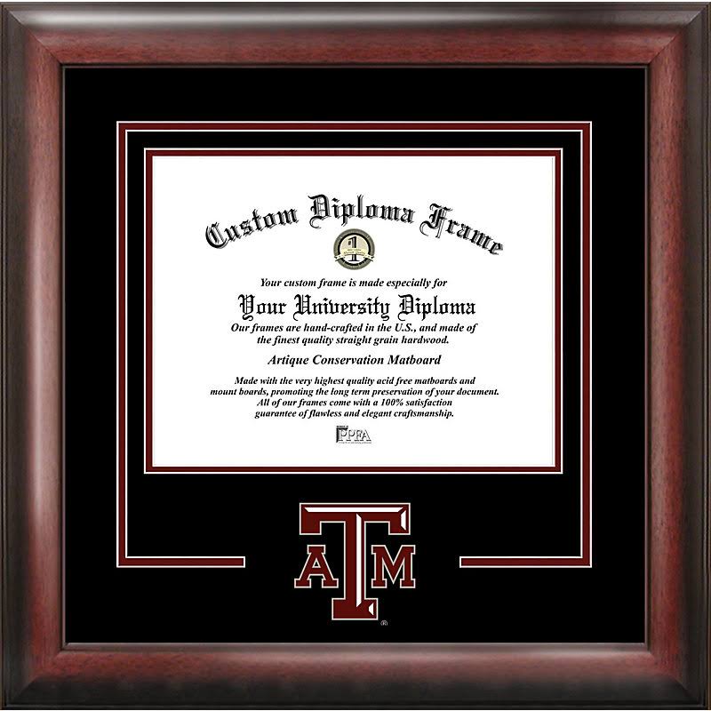 NCAA Texas A&M Aggies Spirit Diploma Picture Frame S451