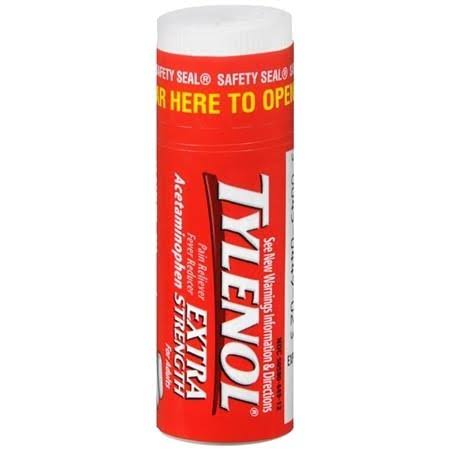 Extra Strength Caplets 10 Count, Pack of 12 K13900