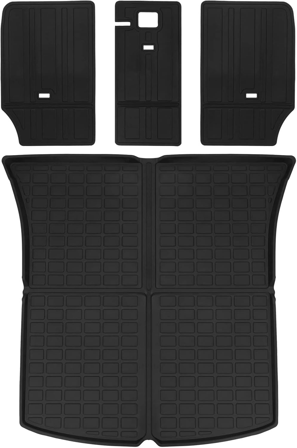 Black All-Weather Trunk Mats Cargo Liner Z8065