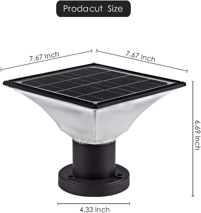 2 Pack Solar Post Cap Lights I81174