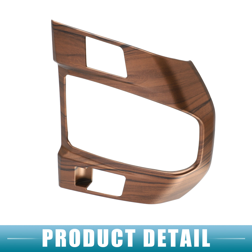 Car Gear Shift Panel Cover Interior Accessories for Honda CRV 2017-2022 Peach Wood Texture Pattern M888