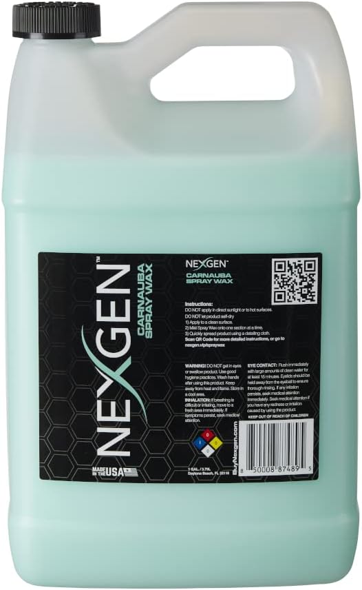 Carnauba Spray Wax Car Wax - 1 gallon E360002