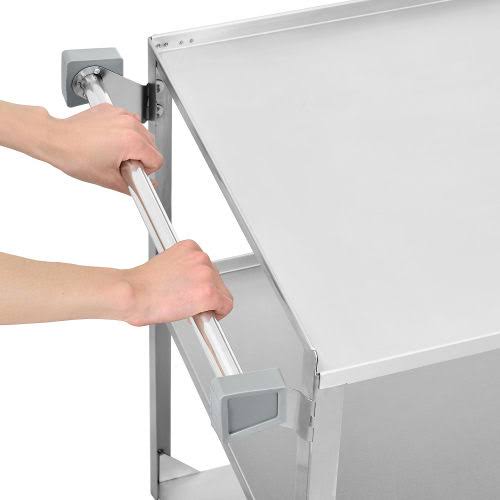 Stainless Steel Utility Cart 500 lb Cap N85288