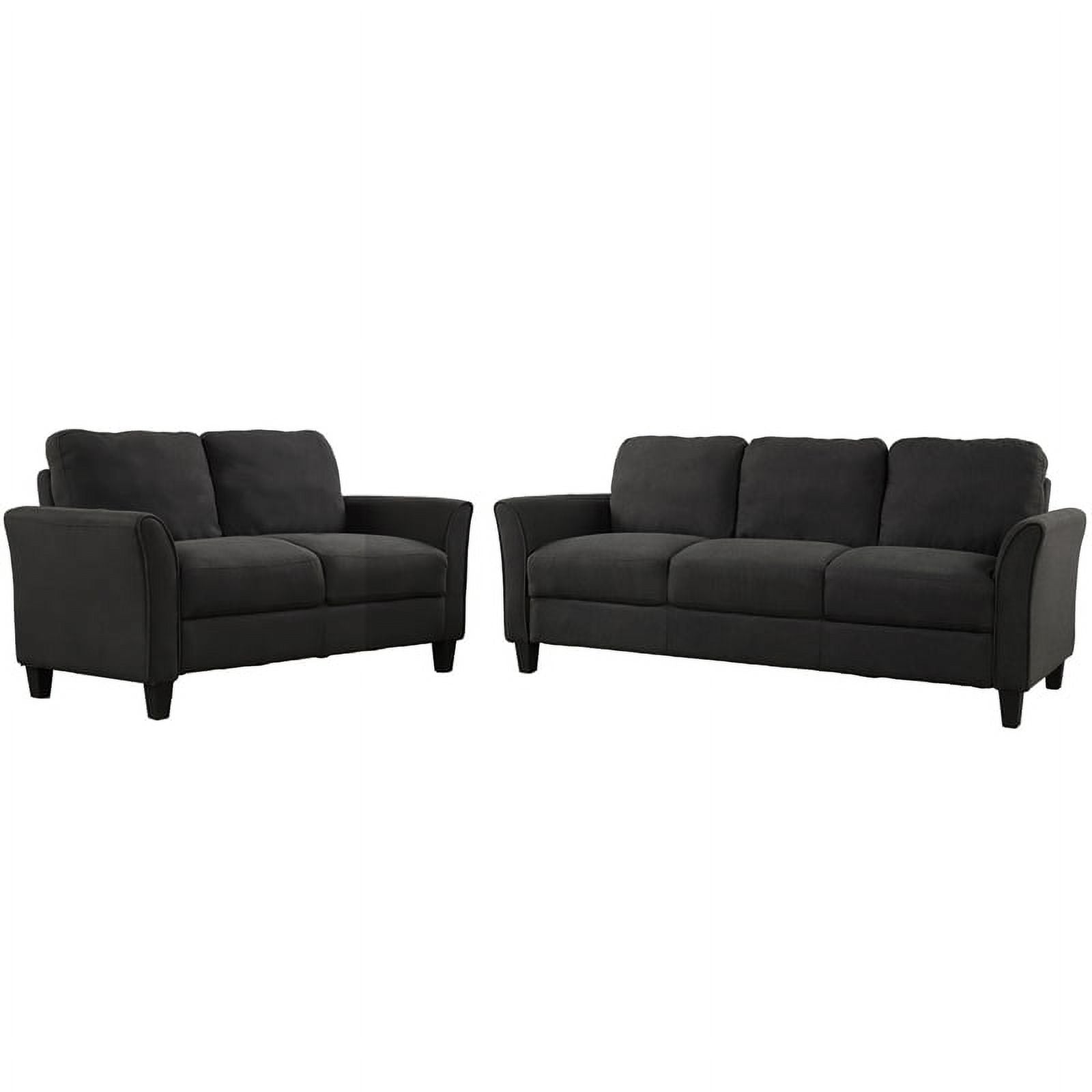 3 Piece Polyester-blend Upholstered Sofa Set Q213360