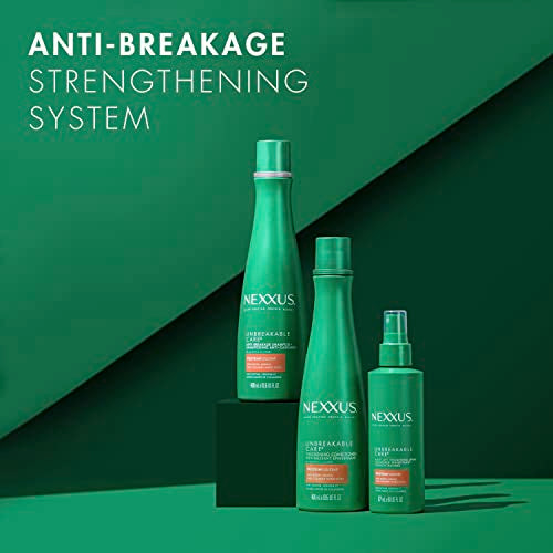 3 Pack Shampoo, Conditioner, and Leave-In Spray for Fine and Thin Hair with Keratin, Collagen, Biotin H298761