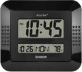 Analog Wall Clock with Indoor Temperature Display and Calendar Display V528
